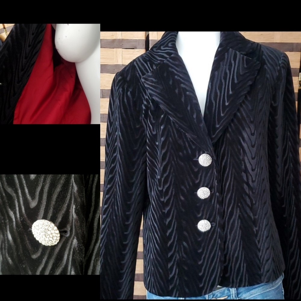 Mercedes NY red lined jacket